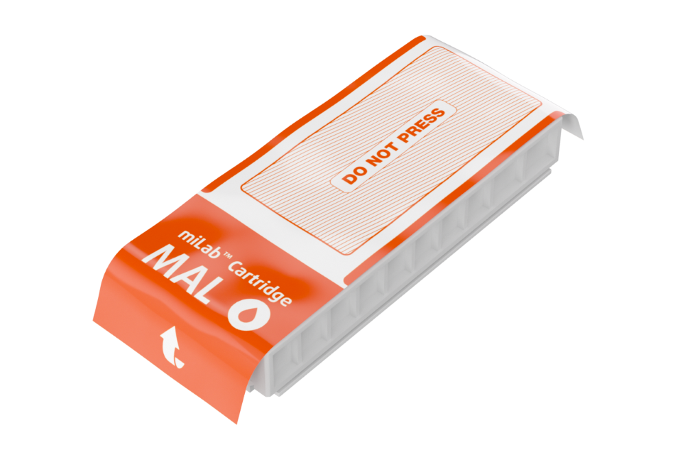miLab, malaria diagnostic, diagnosis, malaria diagnostic, malaria diagnosis platform, malaria diagnosis, ai diagnostic, cartridge